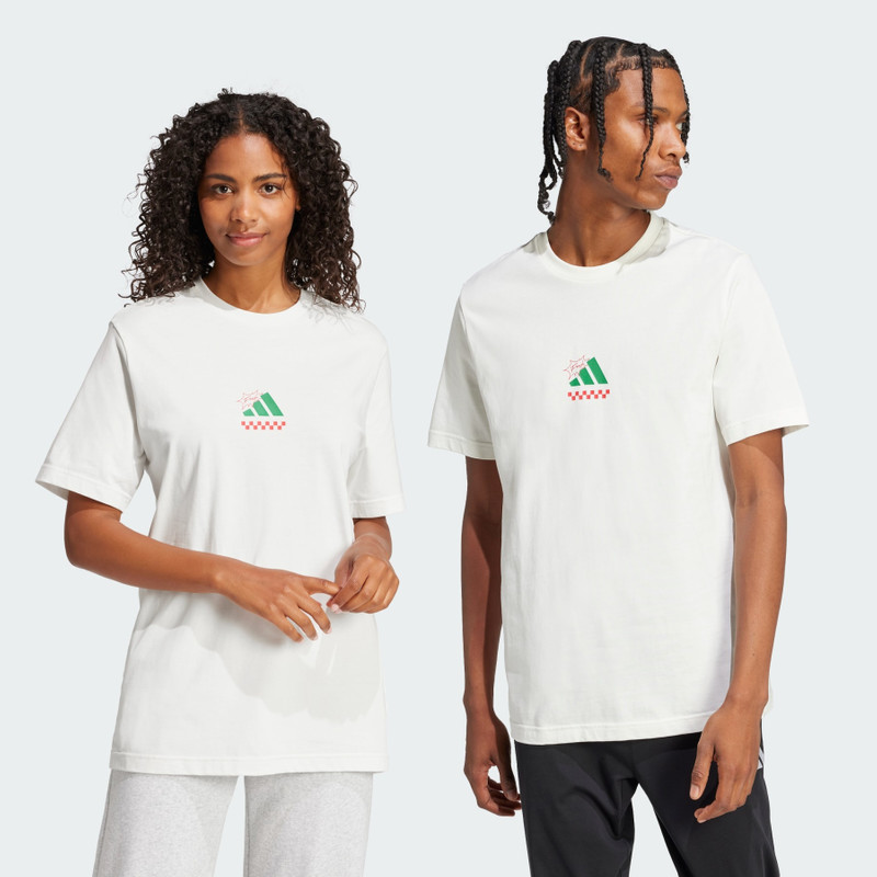 adidas Lounge Pizza Graphic Tee outlook