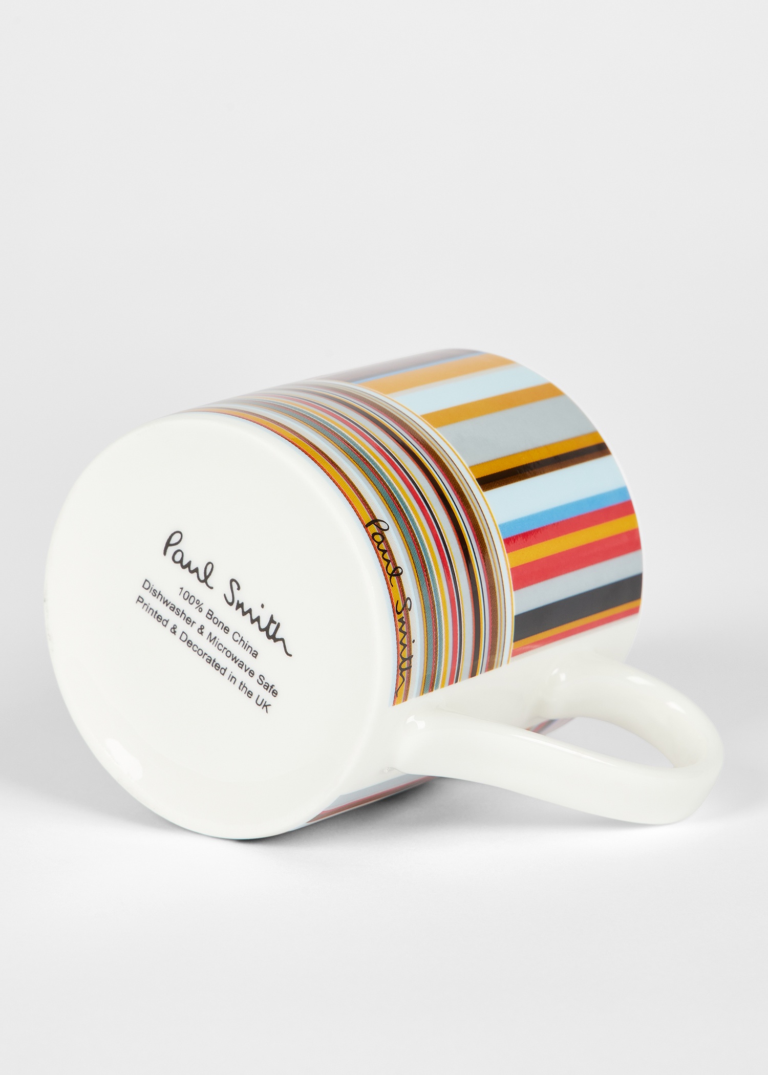Mixed 'Signature Stripe' Bone China Mug - 3