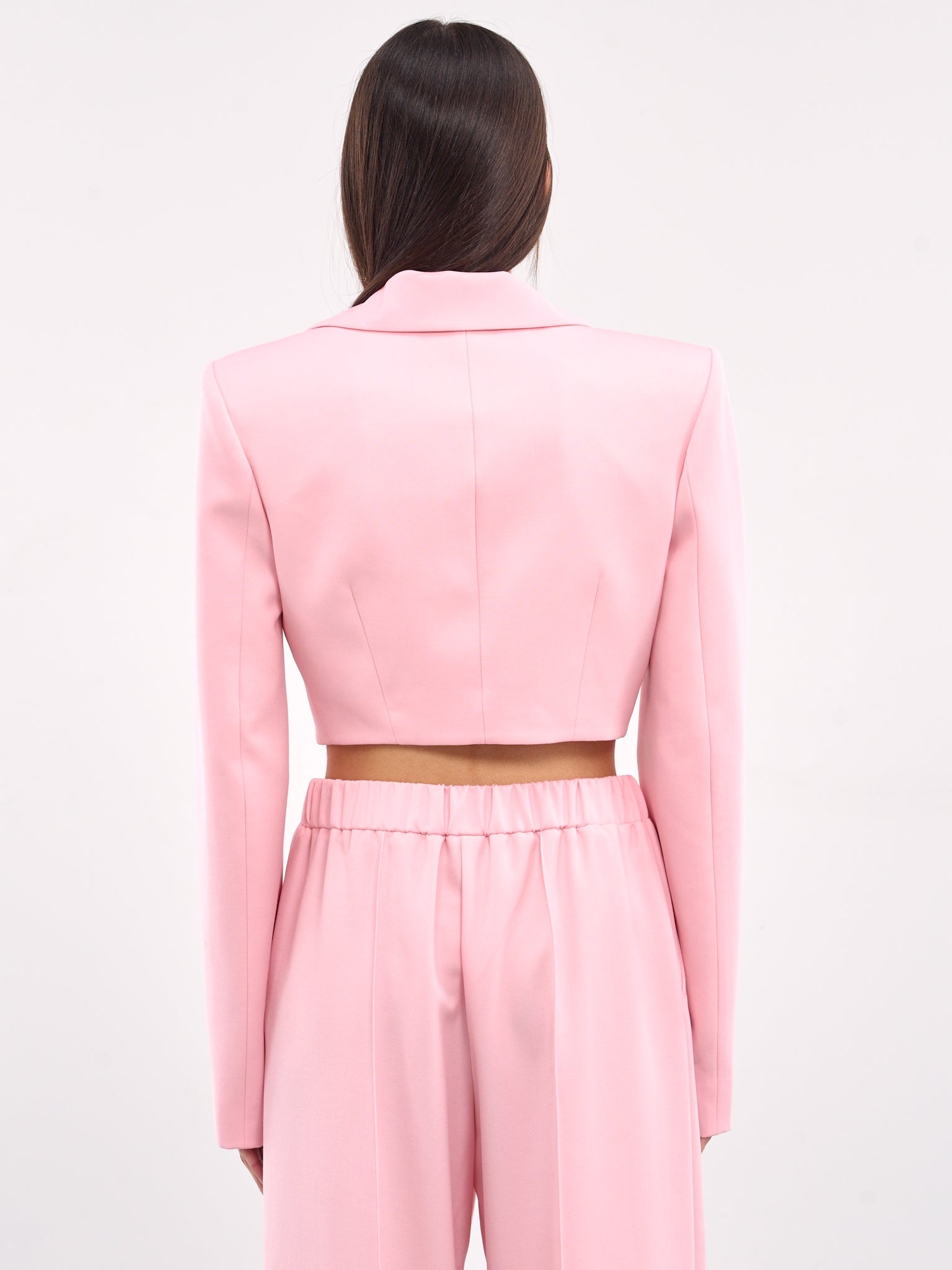 Crystal Bow Cropped Jacket - 3