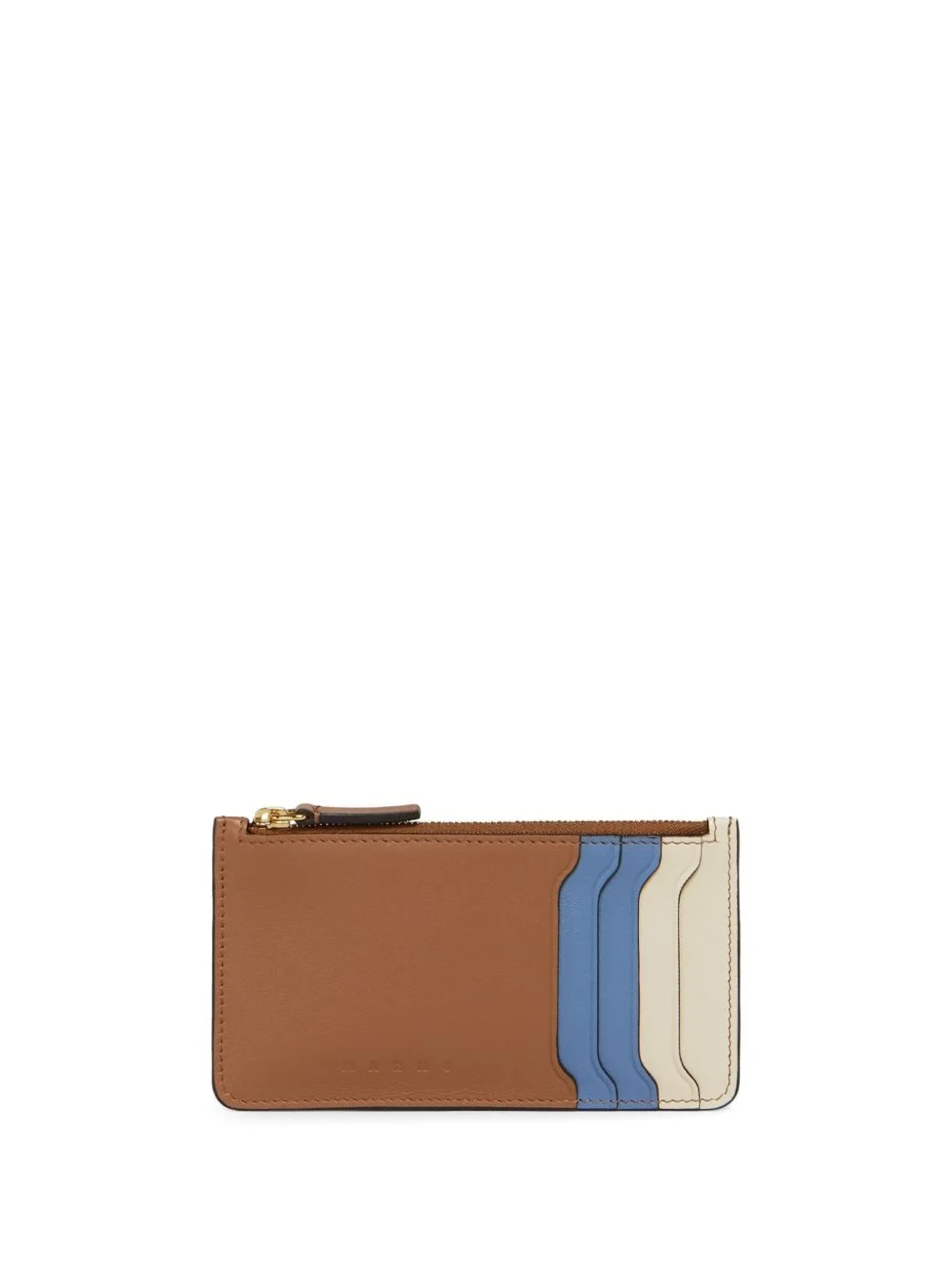 logo-debossed cardholder - 1