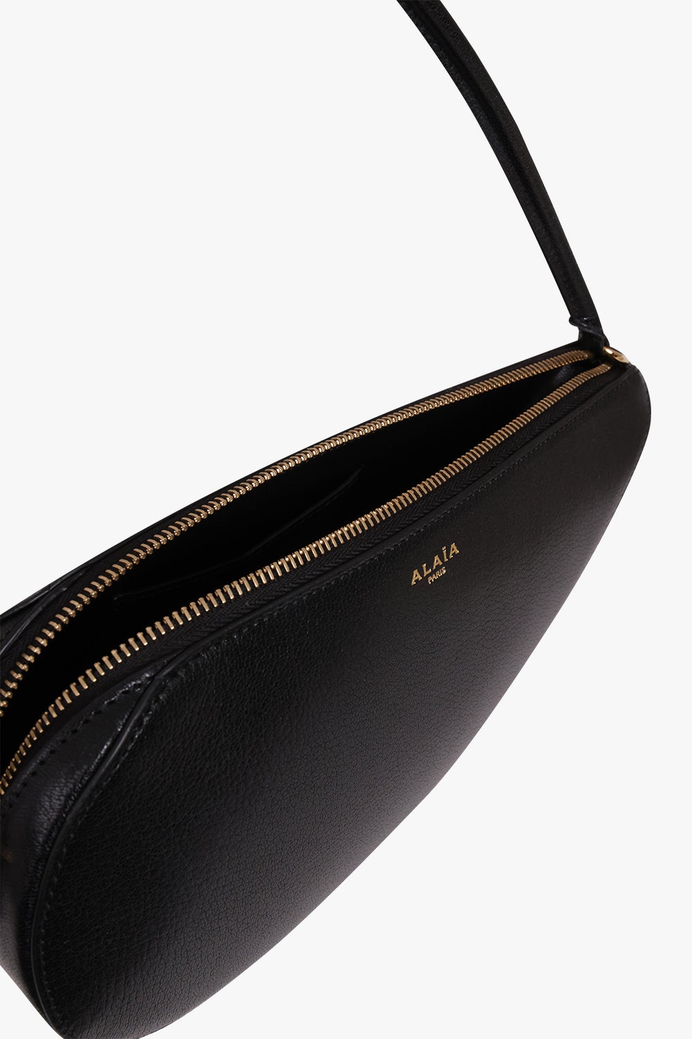 LE DEMI COEUR HALF HEART SHOULDER BAG | BLACK - 3