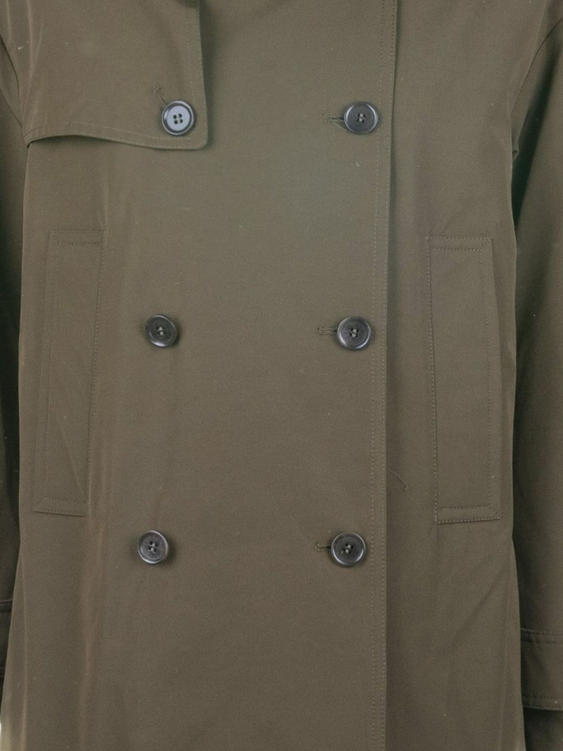 Aspesi double-breasted trench outlook