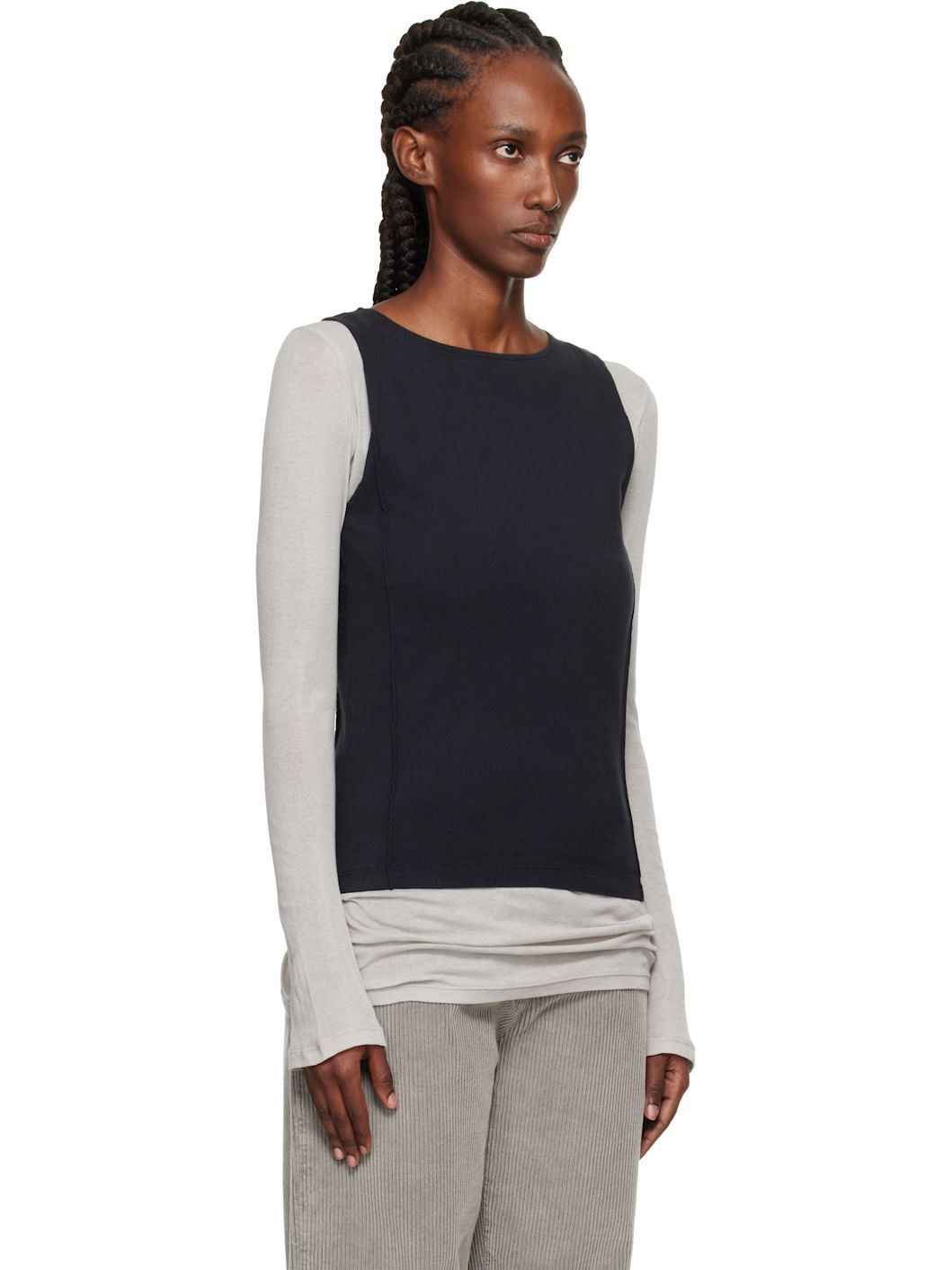 Black Lounge Top - 2