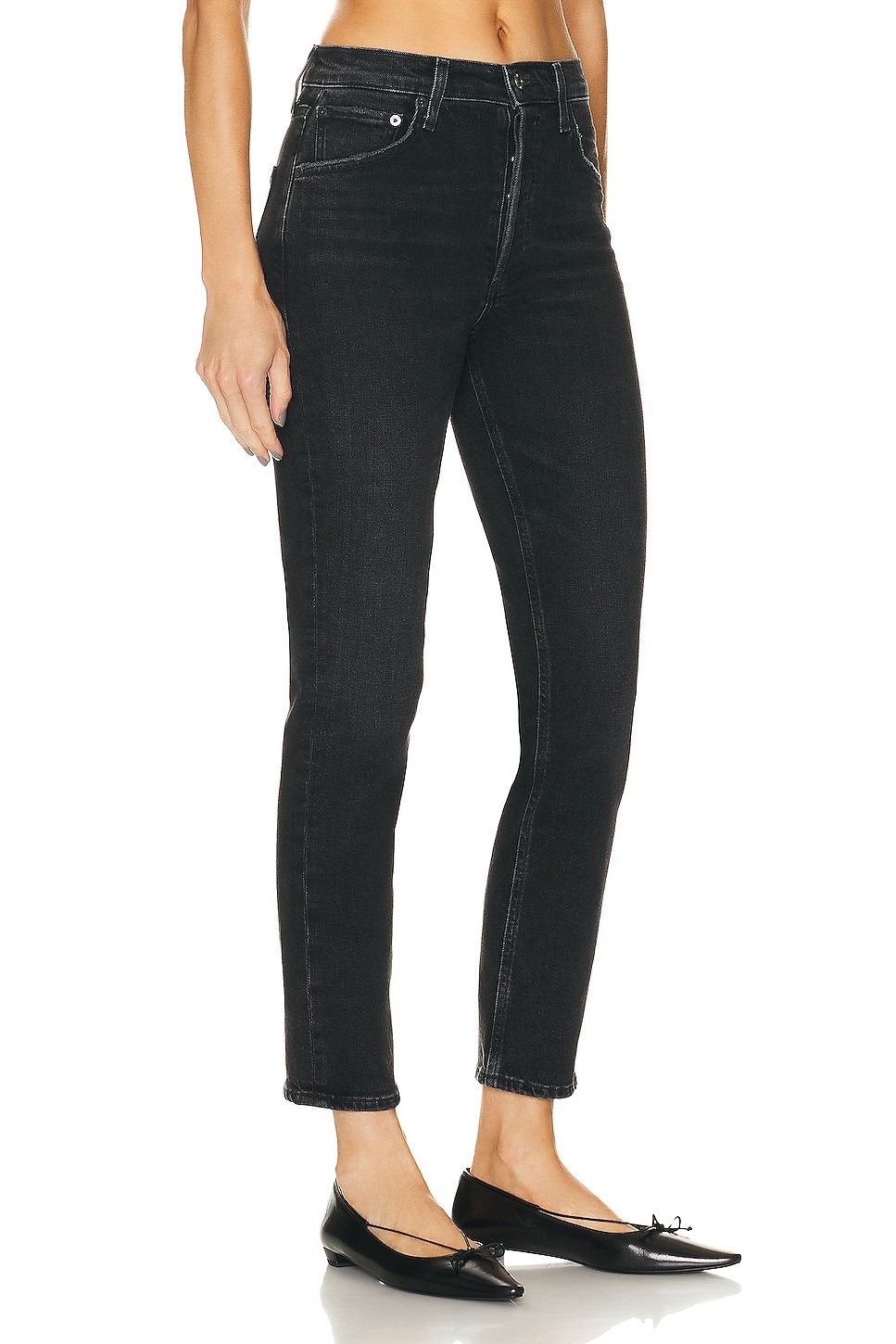 Riley Long High Rise Straight - 2