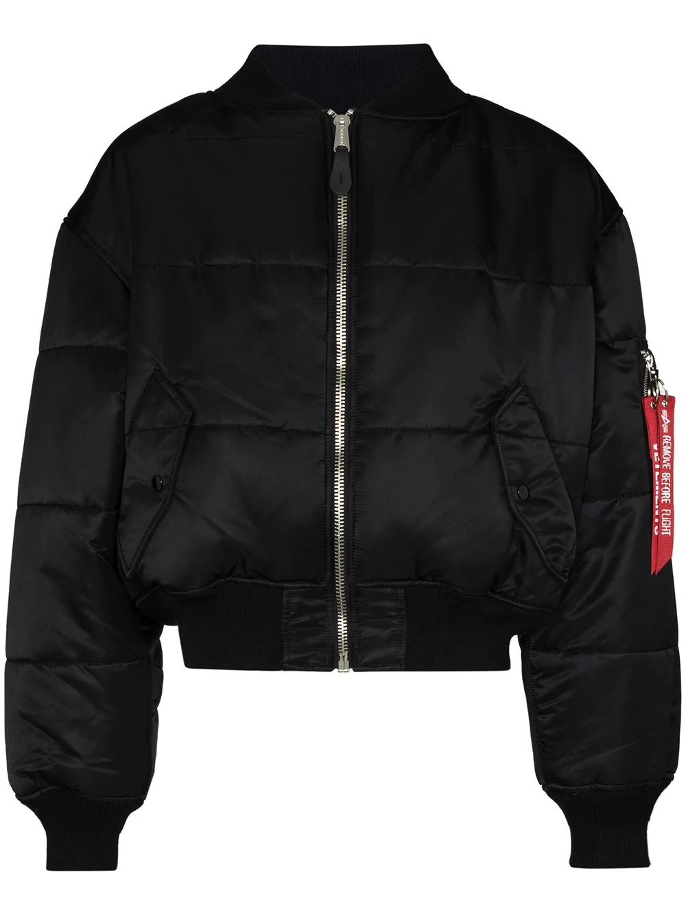 reversible shell bomber jacket - 1