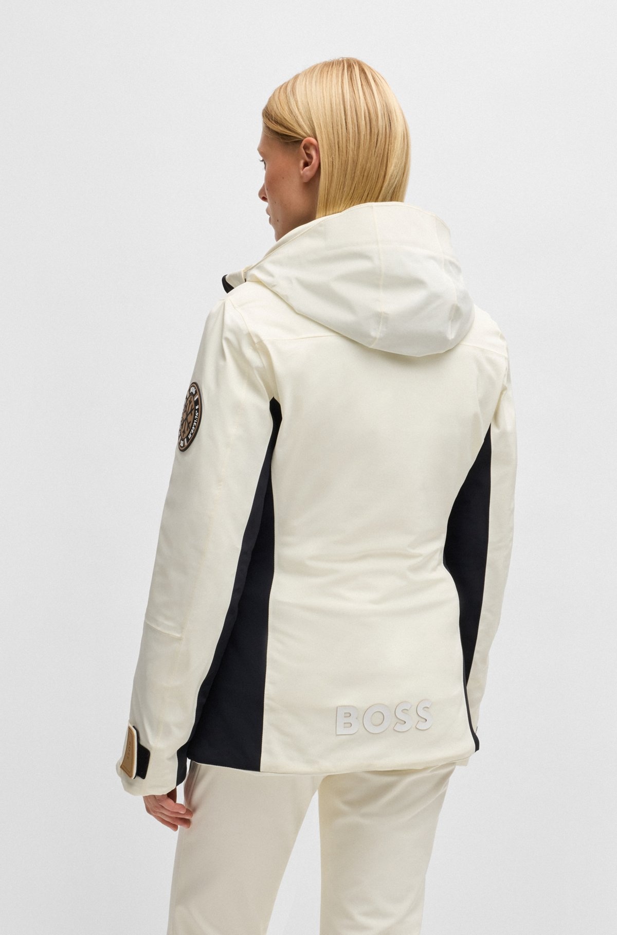 BOSS SKI WATER-REPELLENT JACKET WITH CARRYING STRAPS - 4