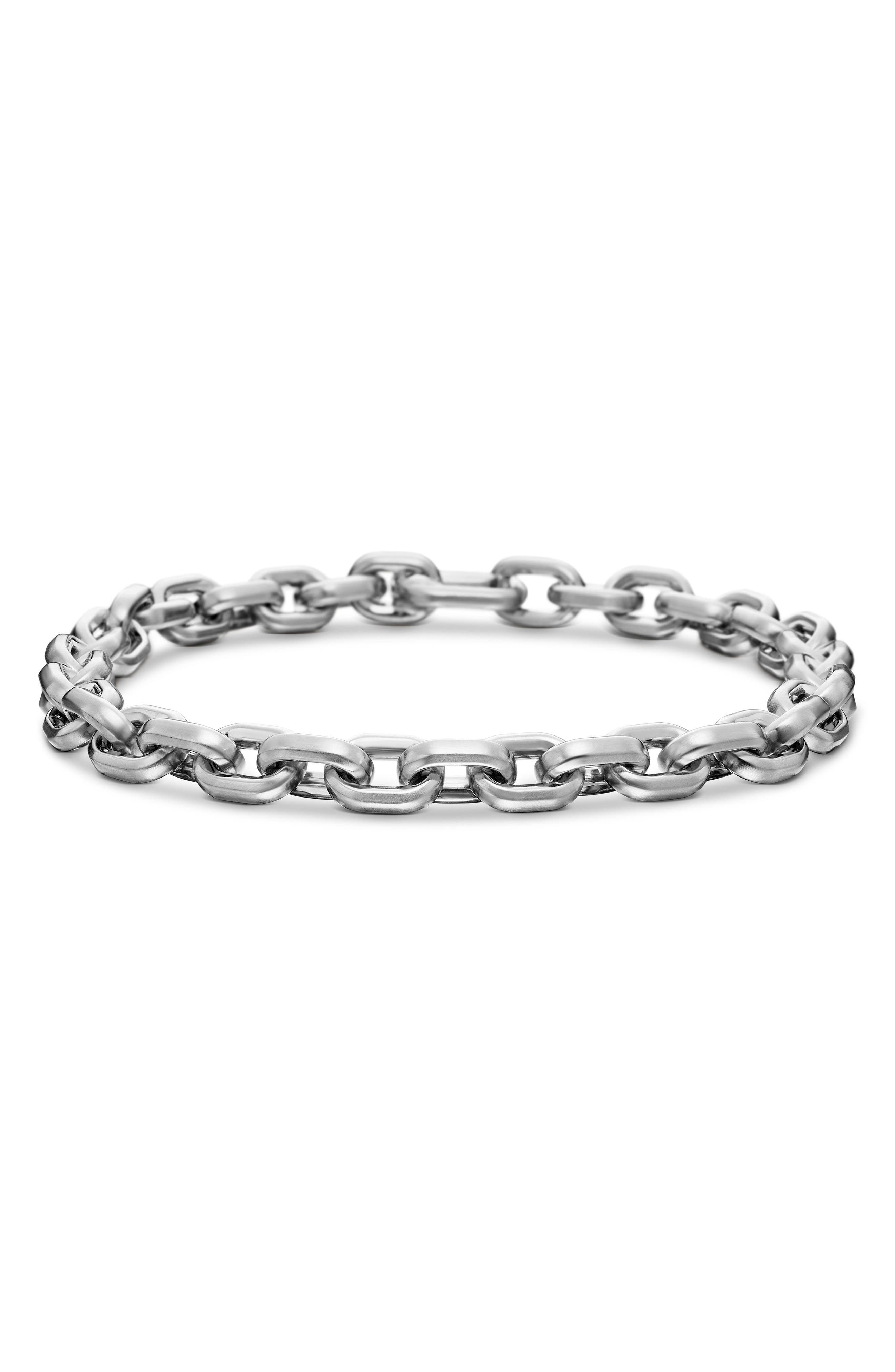 David Yurman Deco Chain Link Bracelet in Sterling Silver at Nordstrom - 1