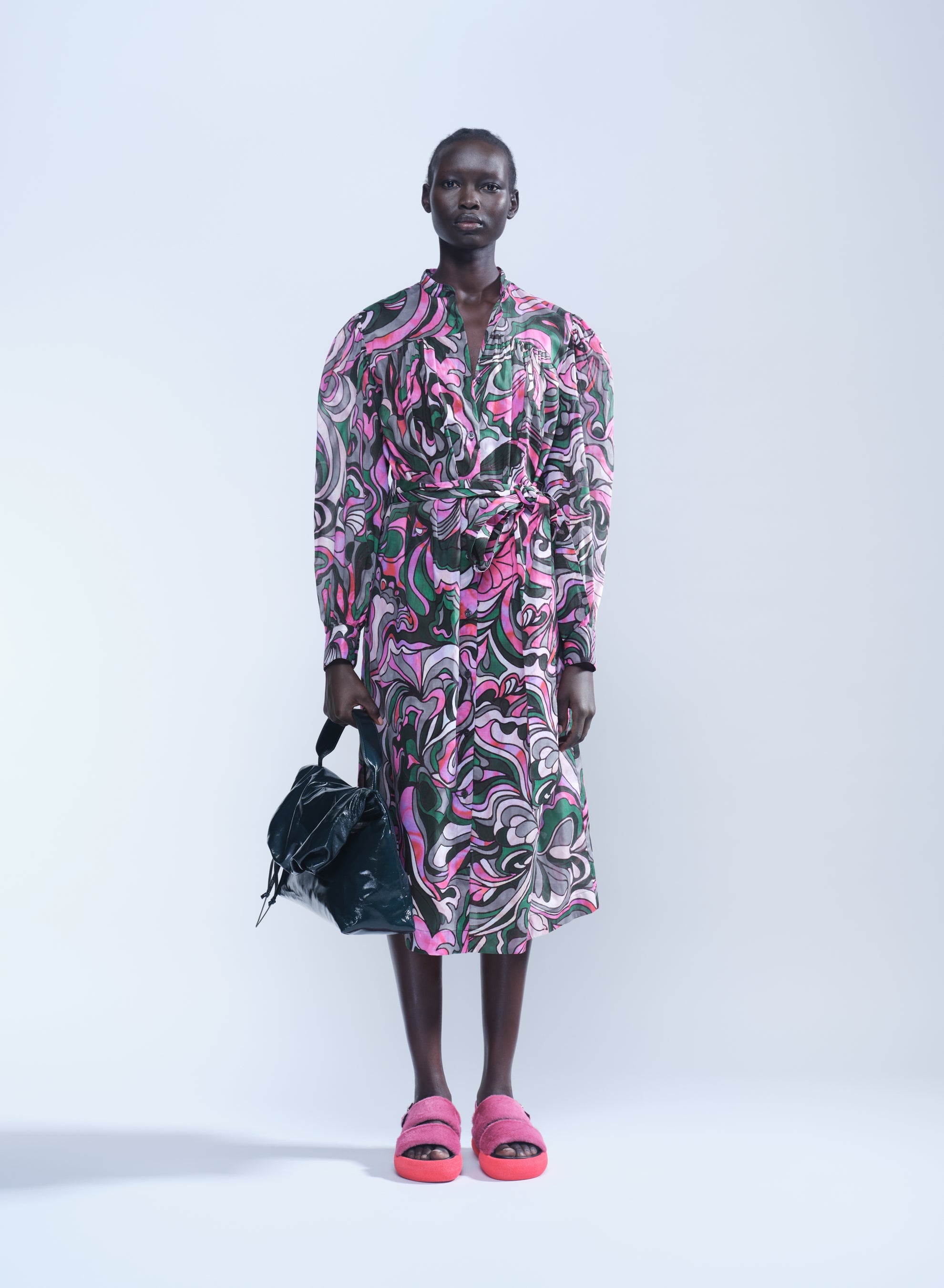 DRESS WITH TIE - 5