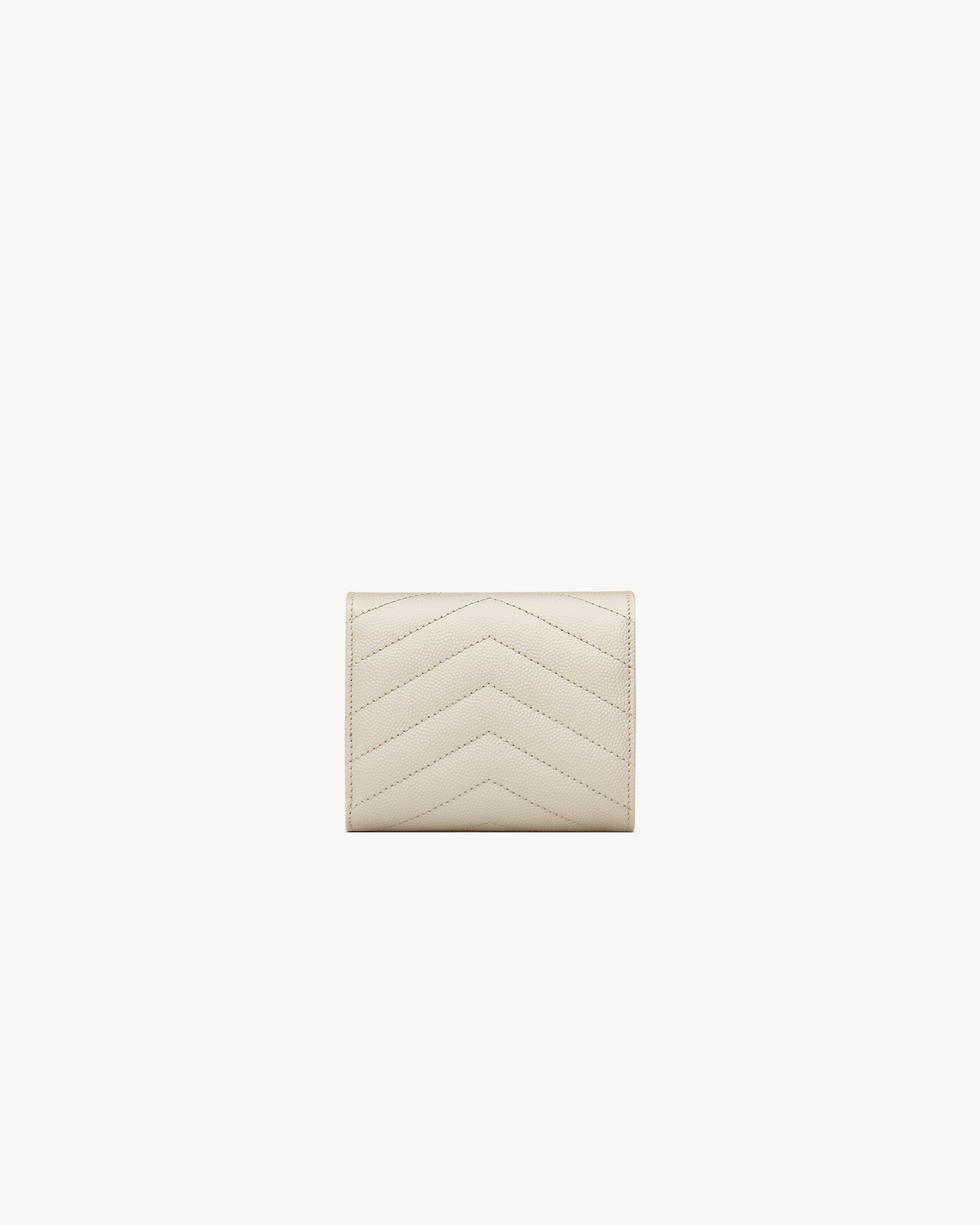 CASSANDRE MATELASSÉ MULTI-FOLDED WALLET IN GRAIN DE POUDRE LEATHER - 2