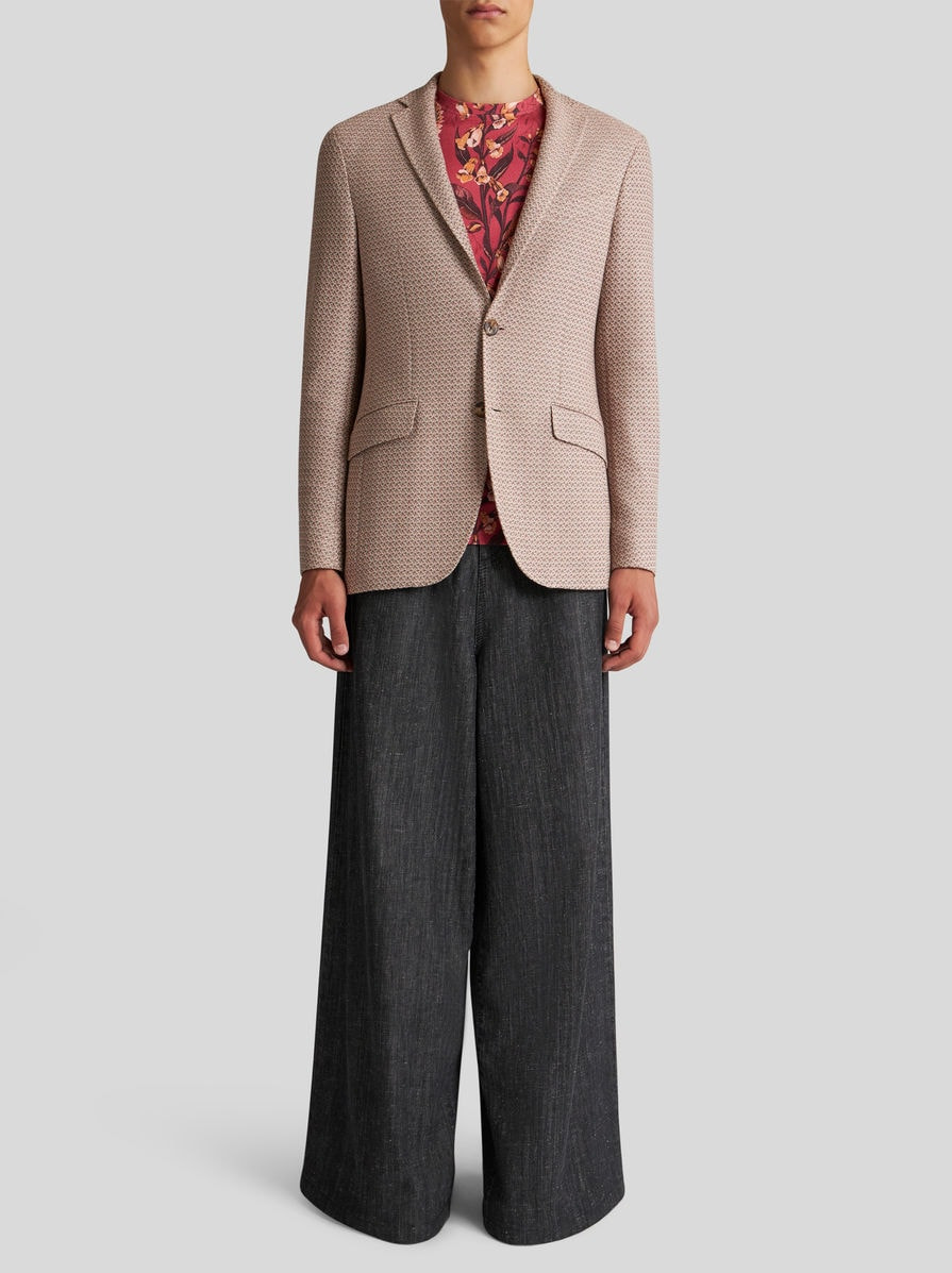 JACQUARD BLAZER - 4