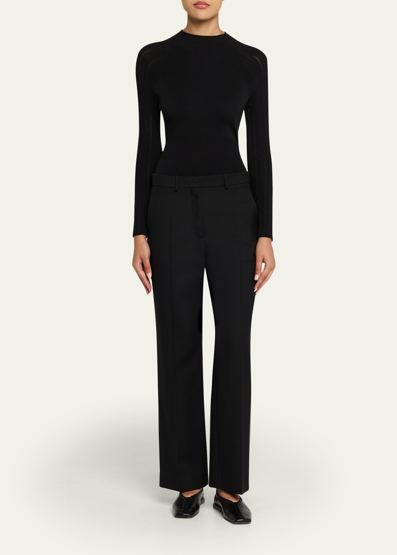 3.1 Phillip Lim Long-Sleeve Mock-Neck Top outlook