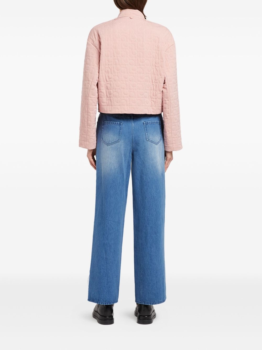 tie-neck jacket - 3