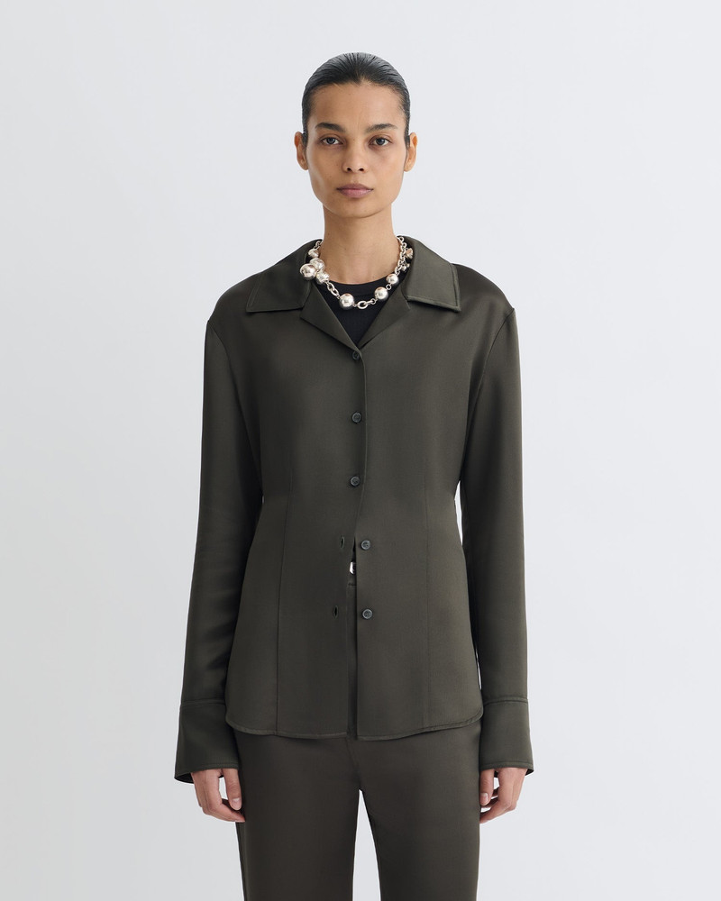 Nanushka Slip Satin Shirt outlook