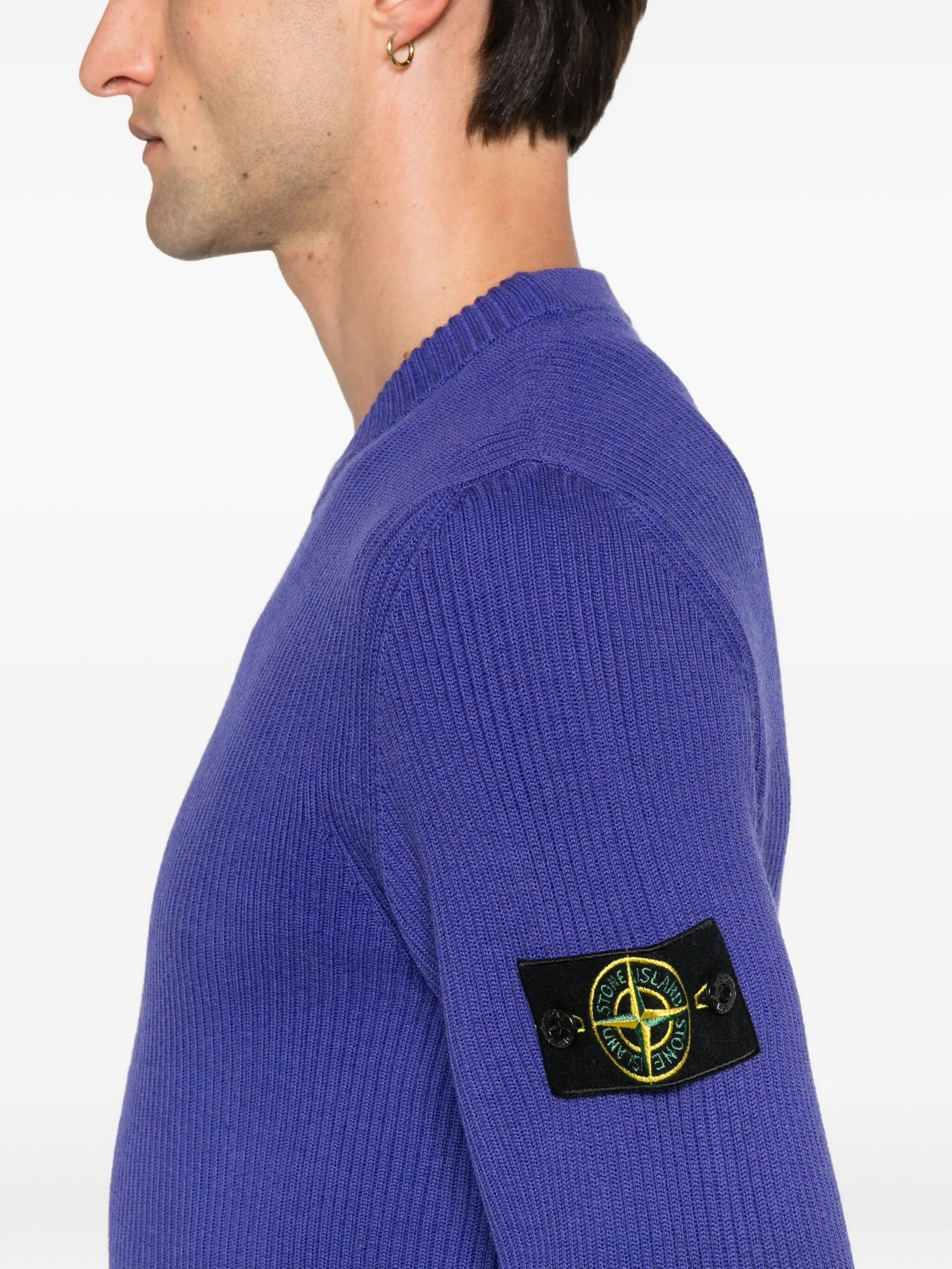 Stone Island Ribbed Crew-neck Sweater - 3