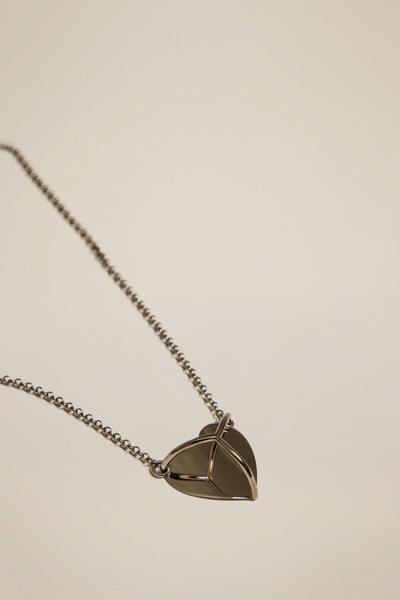 Shield Y Heart Necklace 3