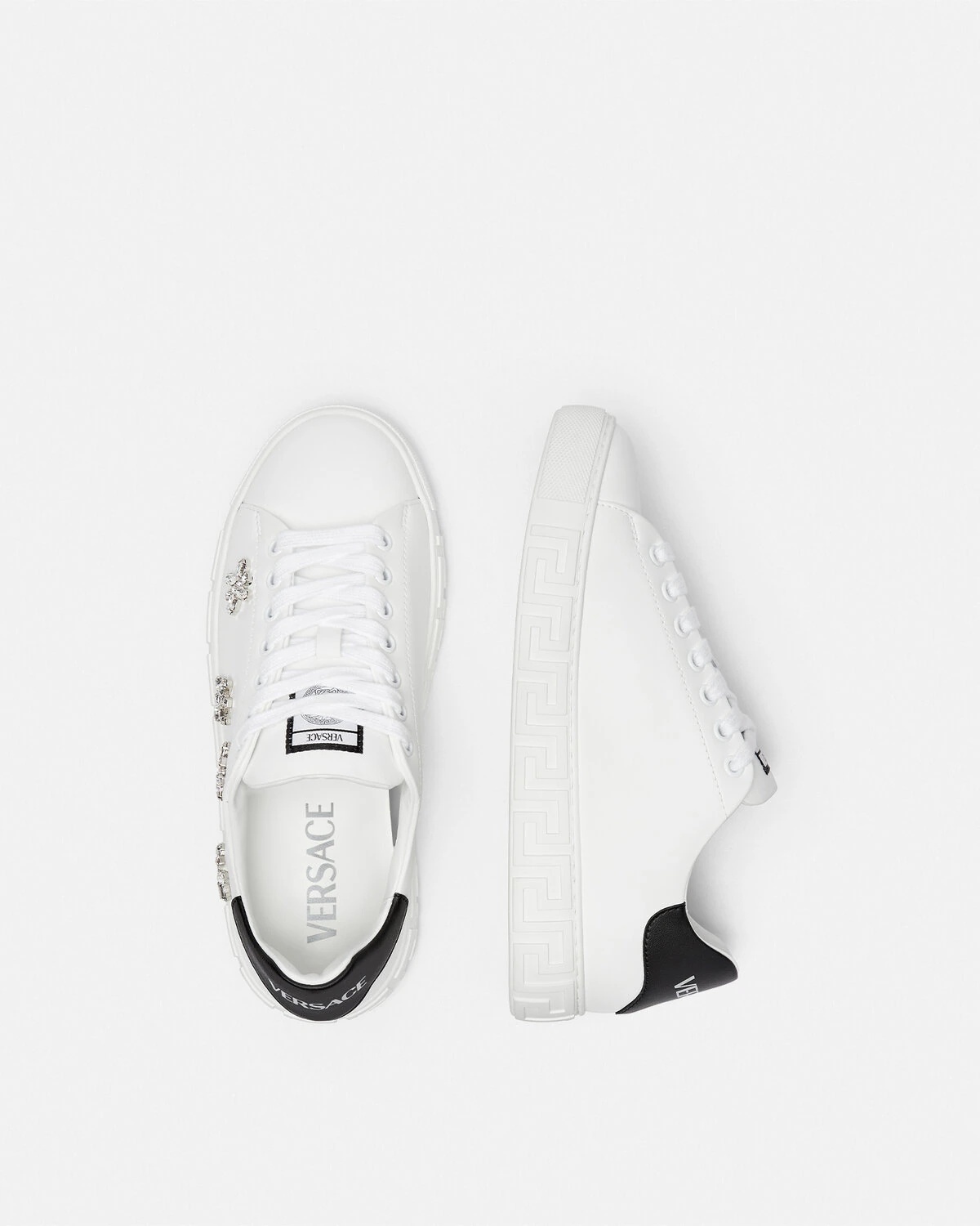 Crystal Greca Sneakers - 4