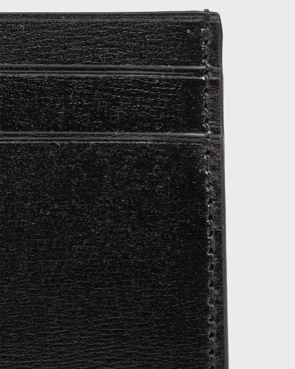 Credit Card Holder Leather Black ONESIZE - 4