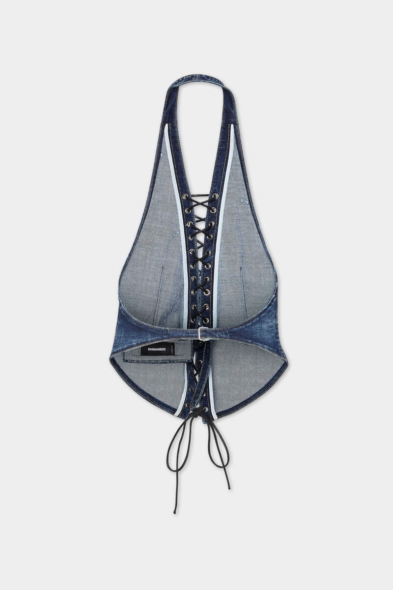 DSQUARED2 BOUND BUNNY WASH WAISTCOAT outlook