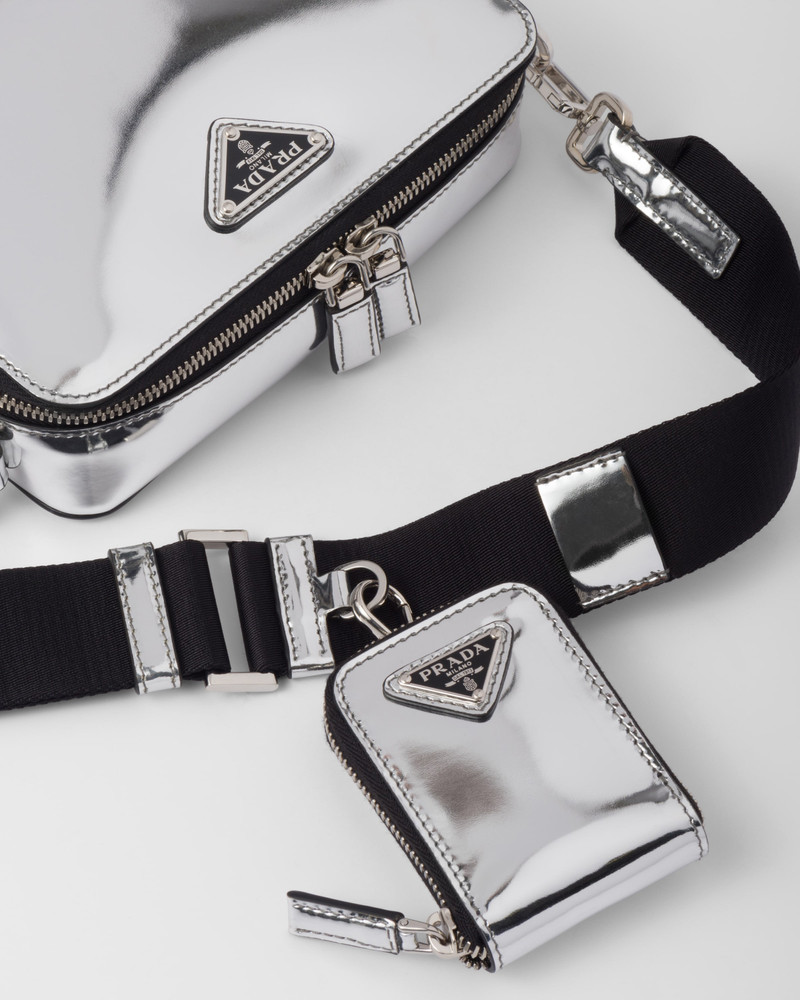 Small Prada Brique leather bag 6