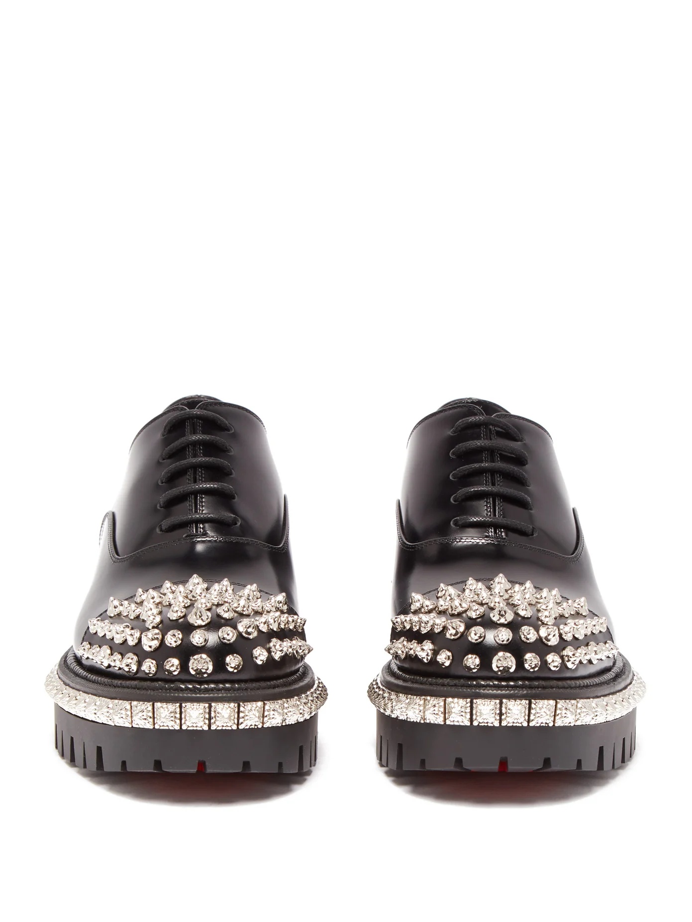 Kings Road studded leather oxford shoes - 5