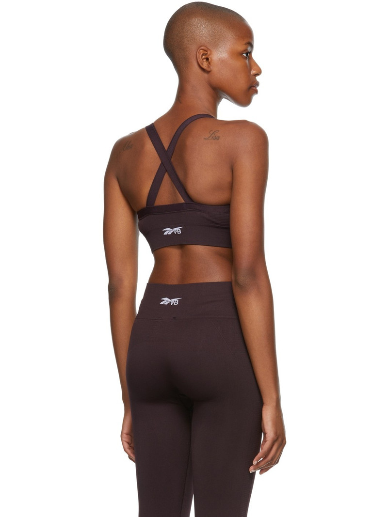 Purple Seamless Sports Bra 3