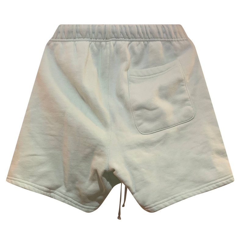 ESSENTIALS Fear of God Essentials Graphic Sweat Shorts 'Mint' outlook