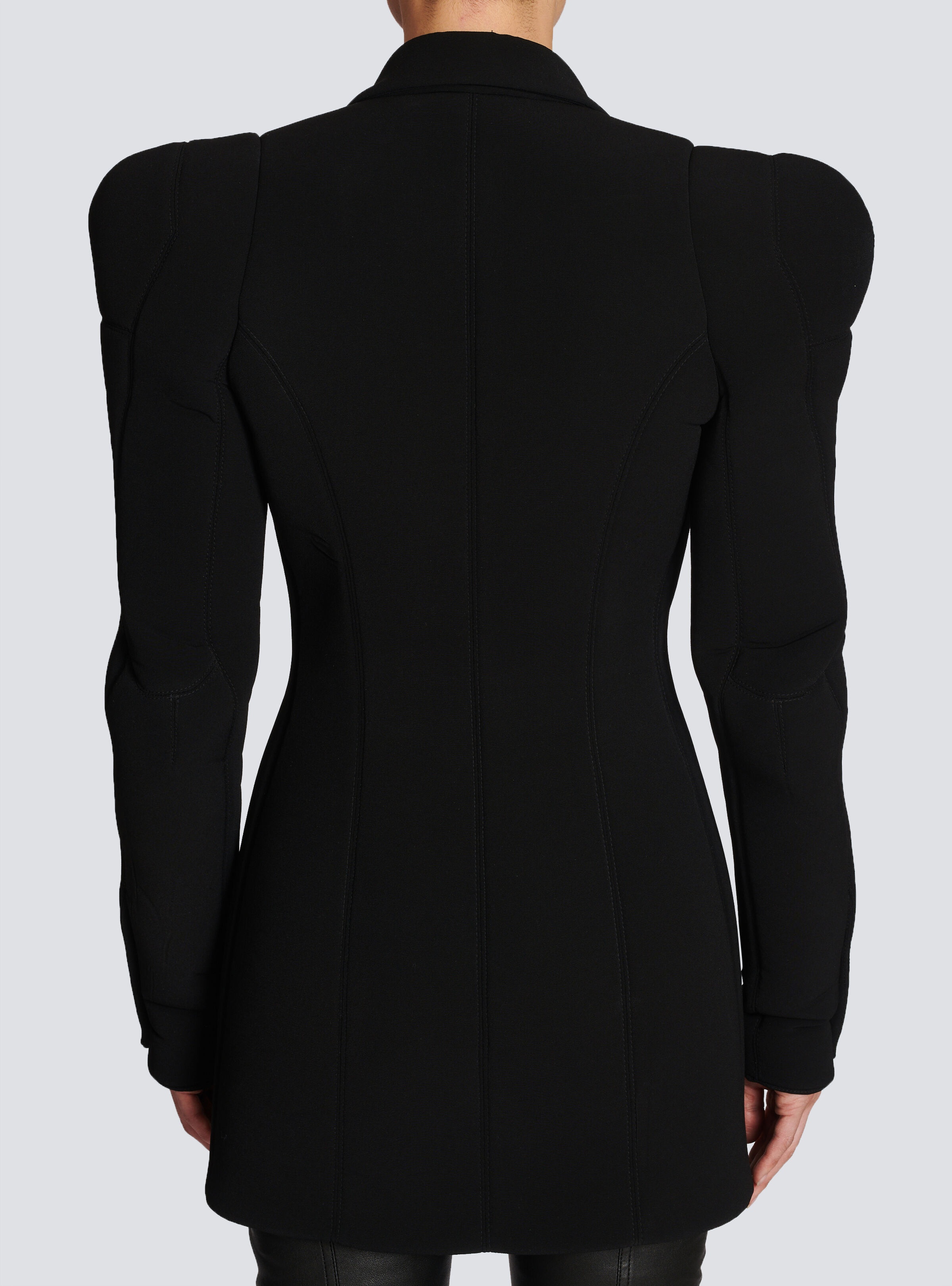 Long wool blazer - 9