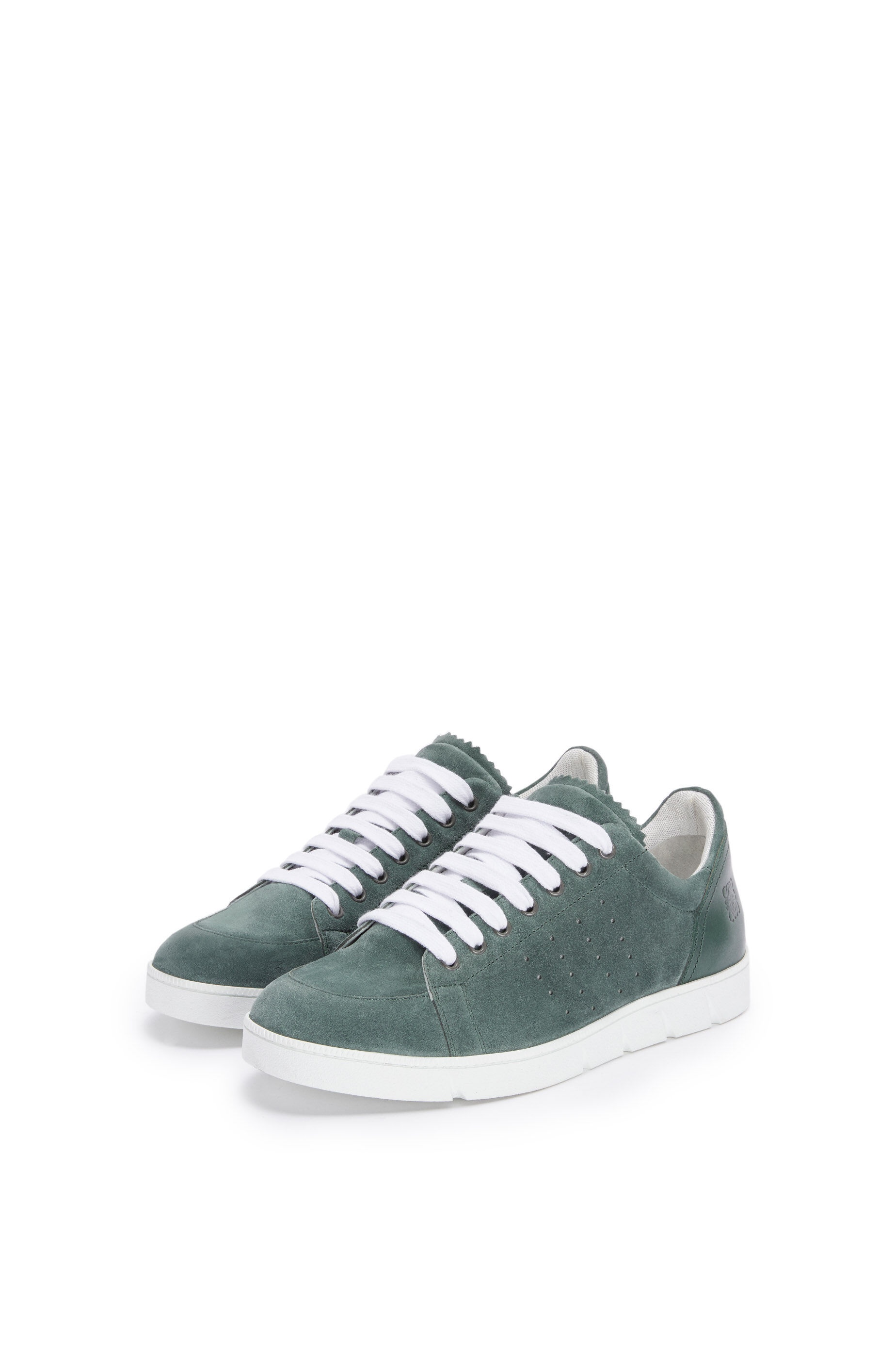 Soft sneaker in split calfskin - 2