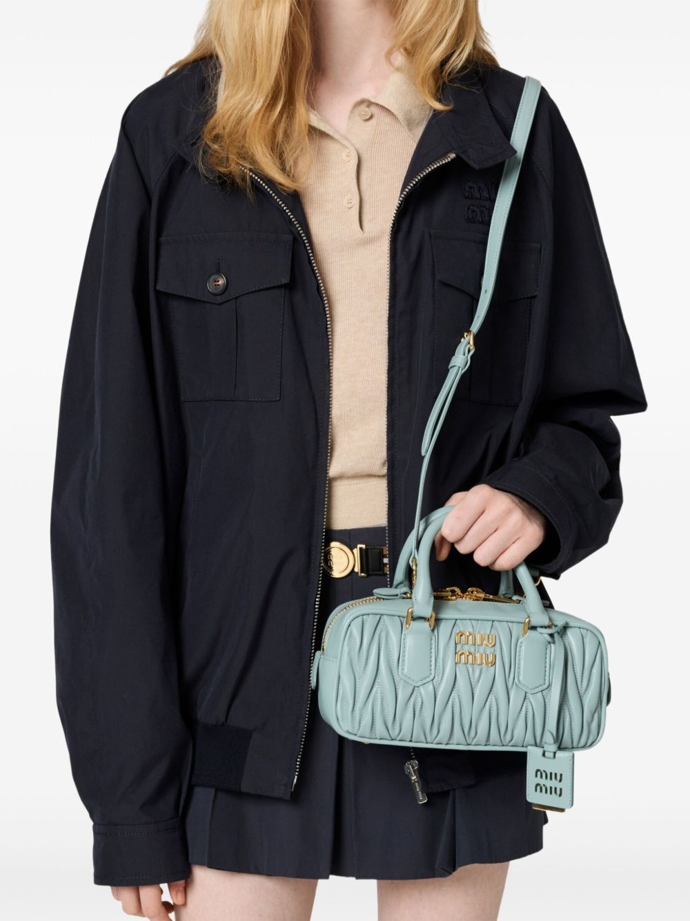 Arcadie matelassé tote bag - 2