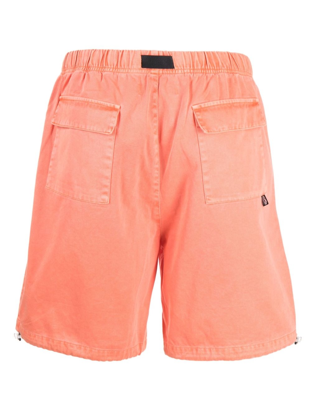 logo-appliquÃ© drawstring-hem shorts - 2