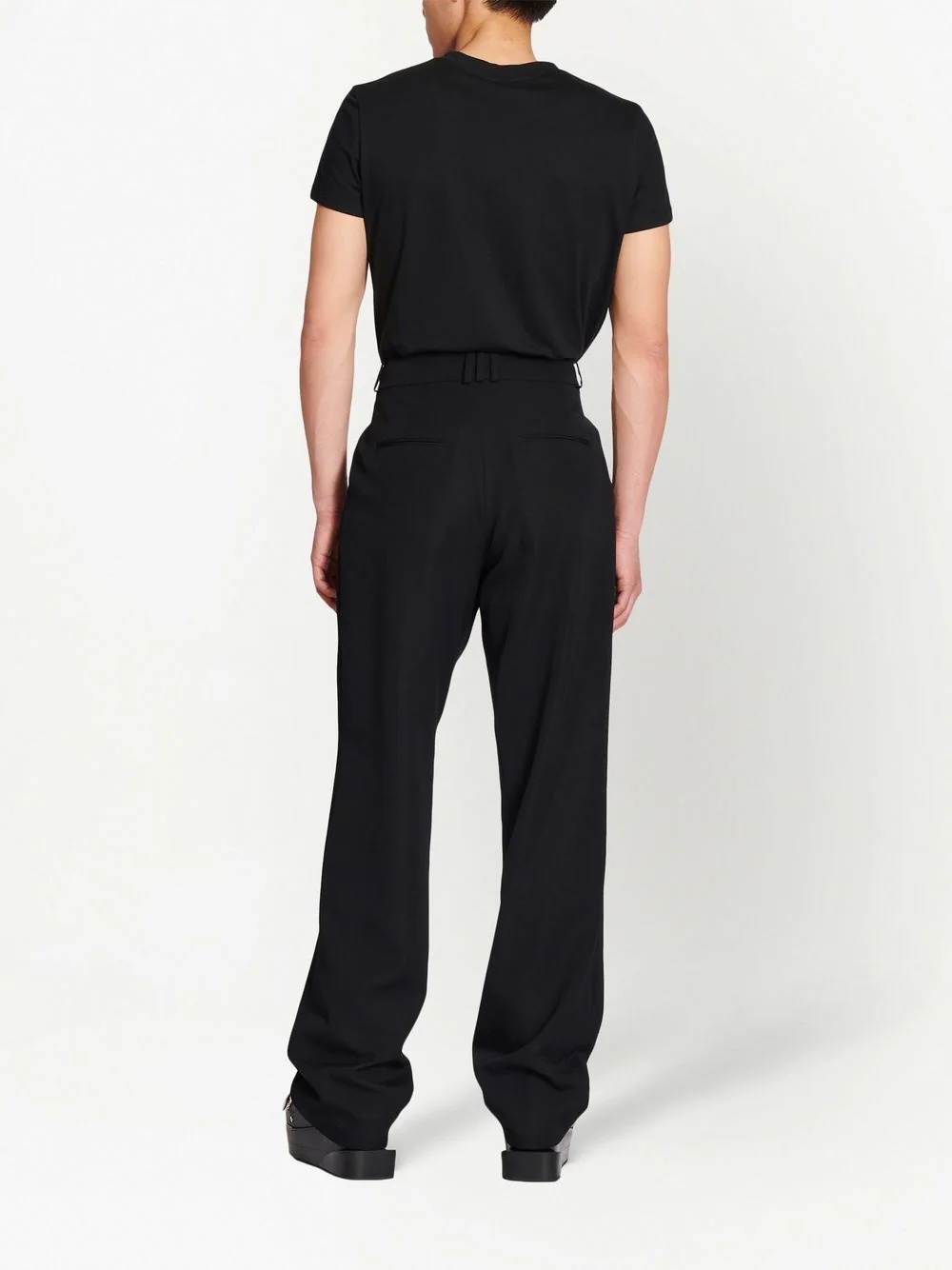 tailored wool trousers - 4