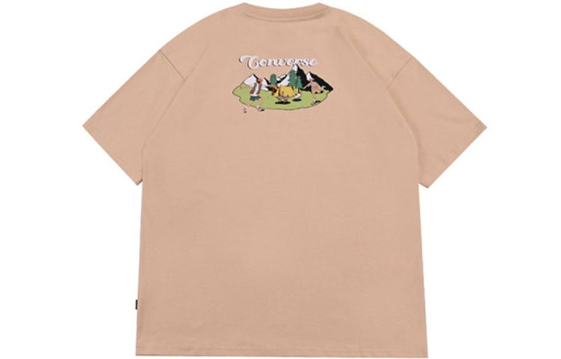 Converse Converse Outdoor Graphic Tee 'Oat Milk' 10025882-A03 outlook