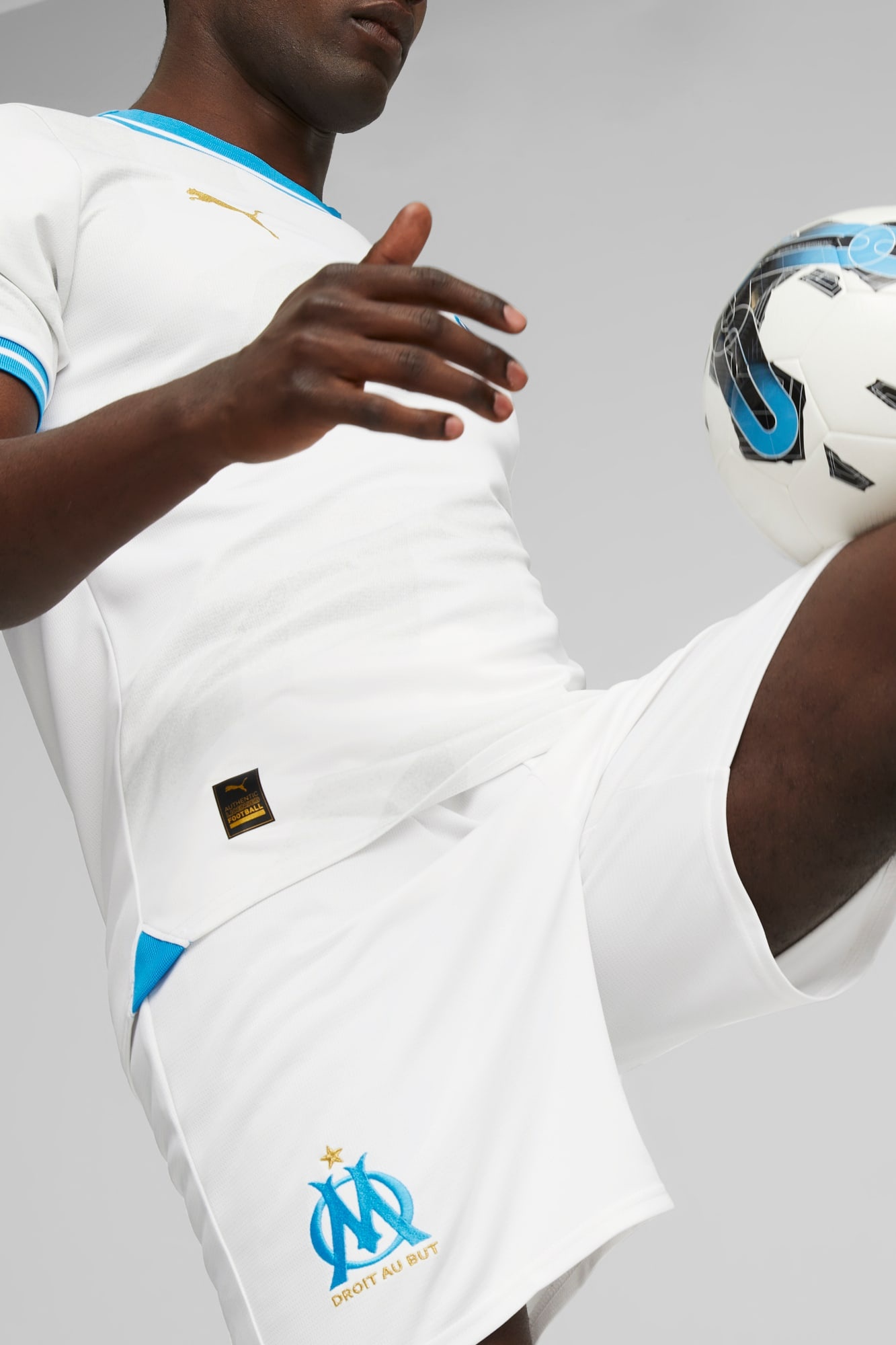 Olympique de Marseille Men's Soccer Shorts - 5