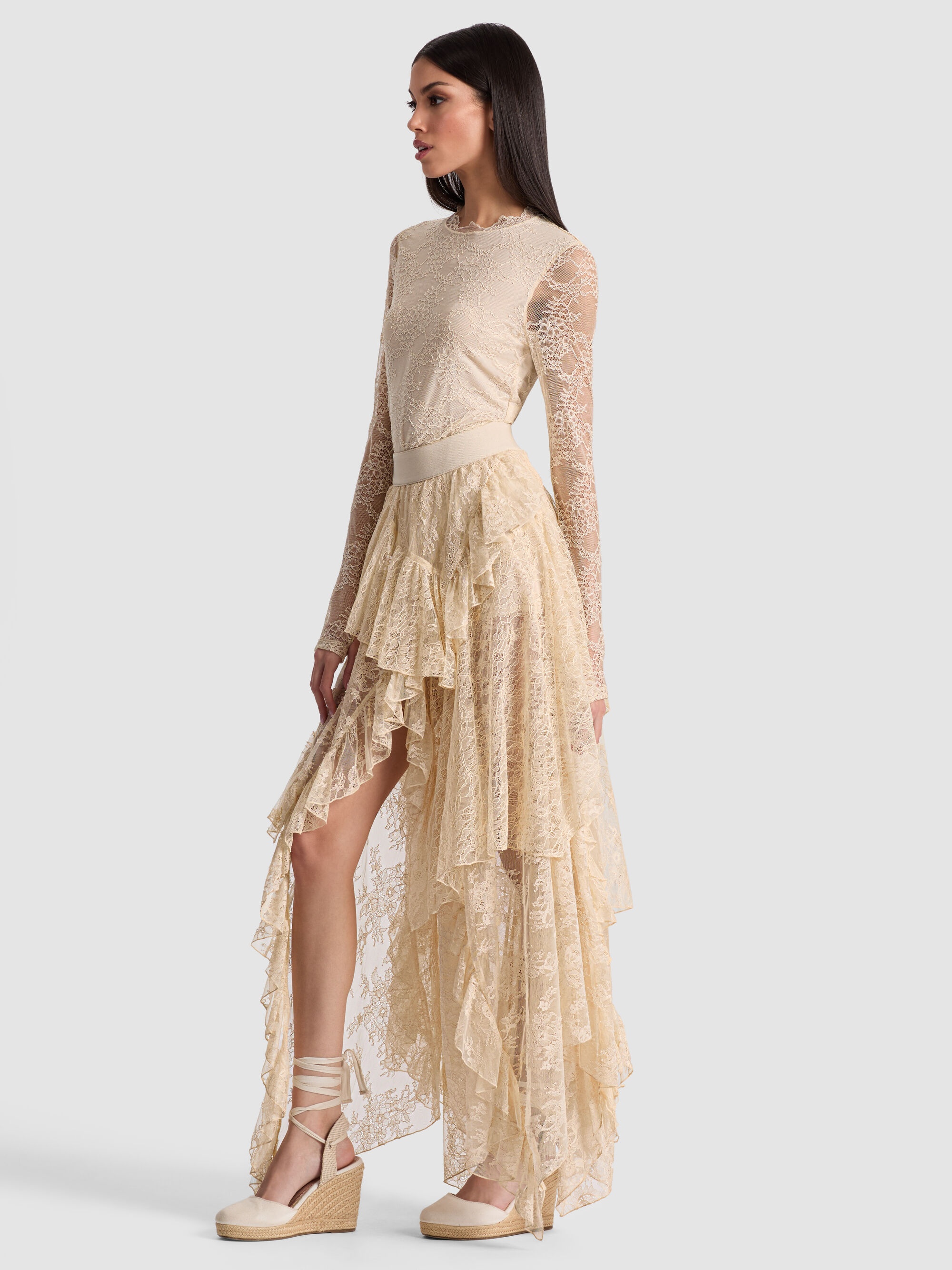 KARYS MIXED MEDIA SKIRT - 6