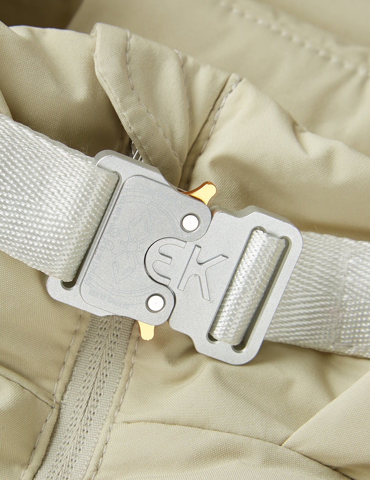 Logo Print Padded Coat - 9