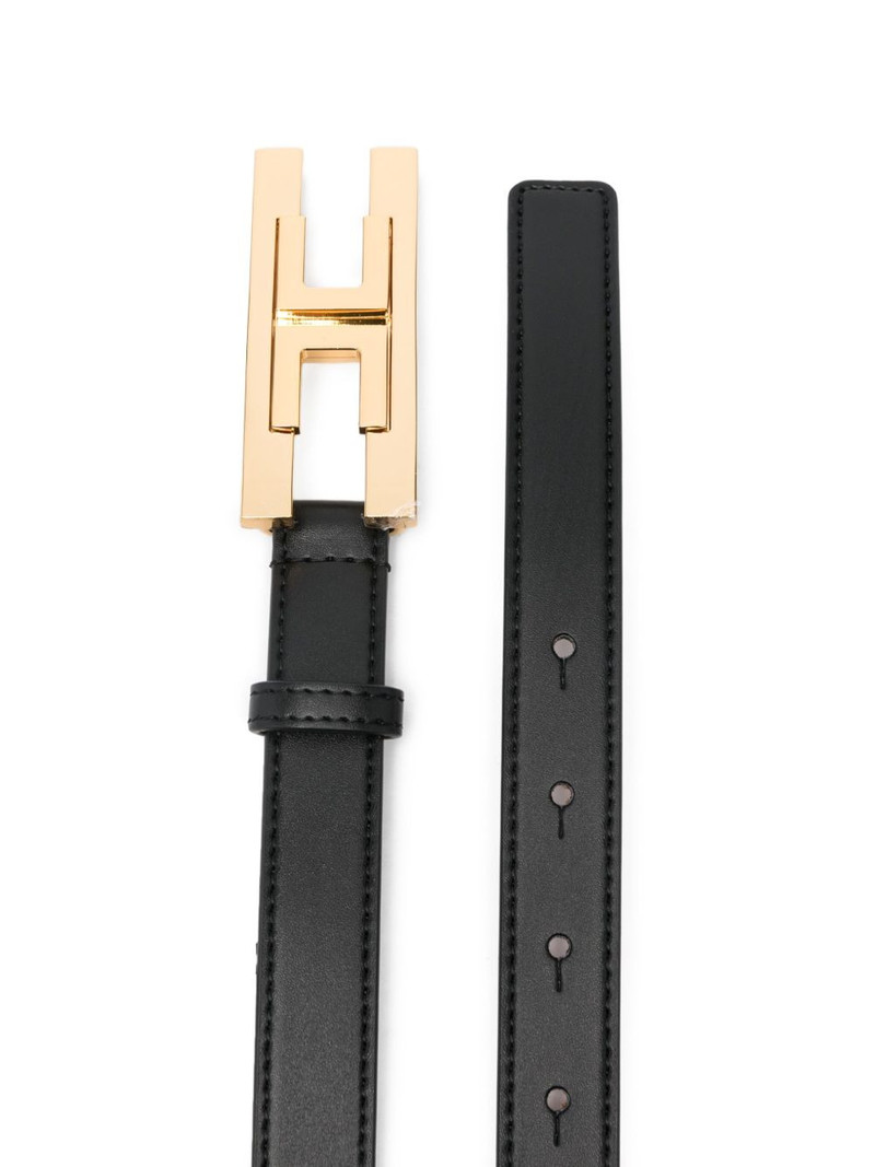 buckle leather belt 3