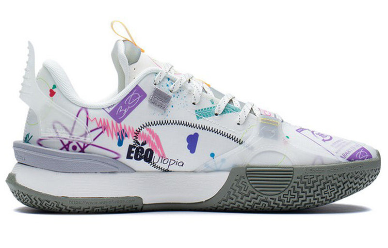 Li-Ning Li-Ning Wade All City 10 V1 'Recycle' ABAS019-5 outlook