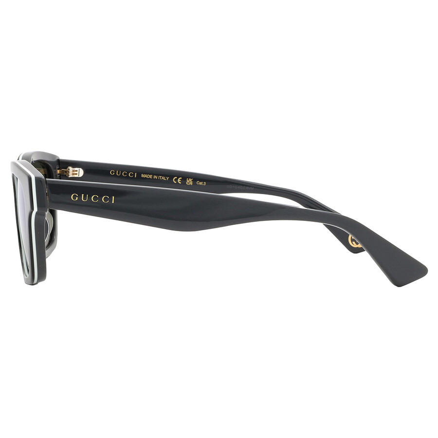 Gucci Blue Gradient Square Men's Sunglasses GG1641SA 003 53 - 4