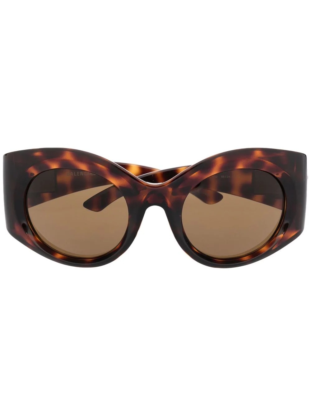 Bold round-frame sunglasses - 1