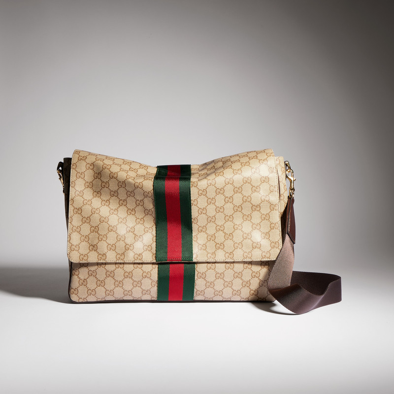 Medium crossbody bag with Web - 1
