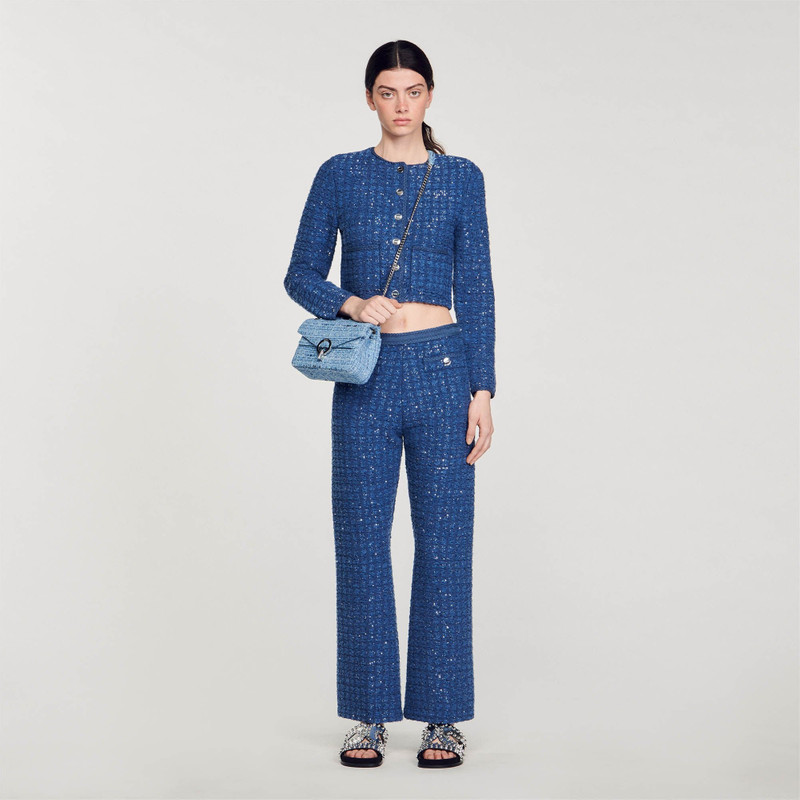 Sandro CROPPED COATIGAN outlook