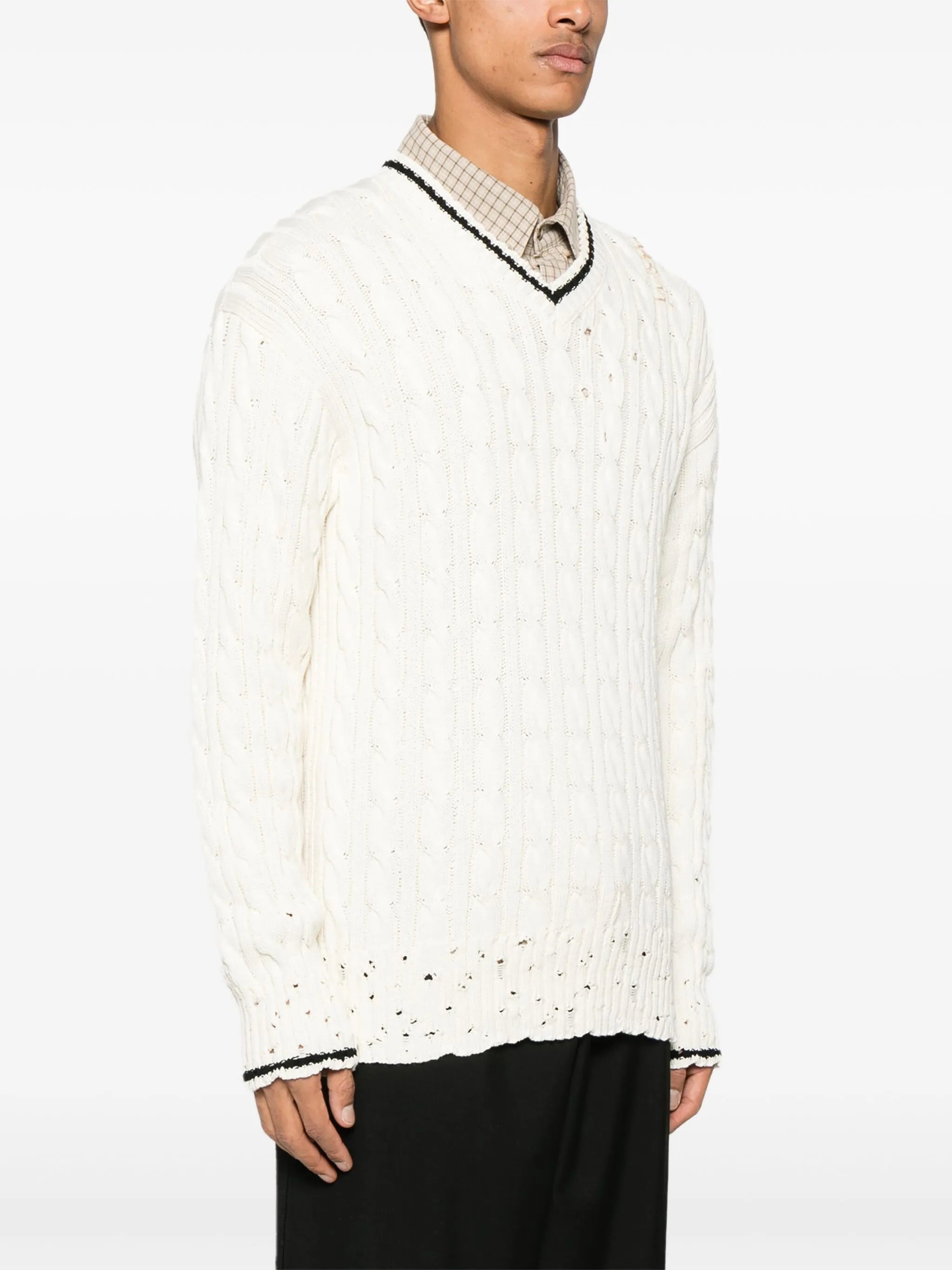 Cable-knit Sweater - 2