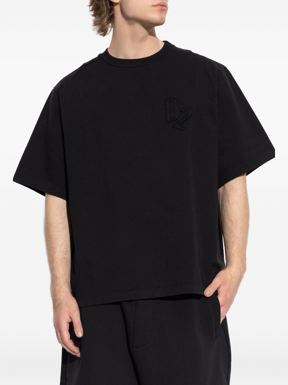 cotton T-shirt - 3