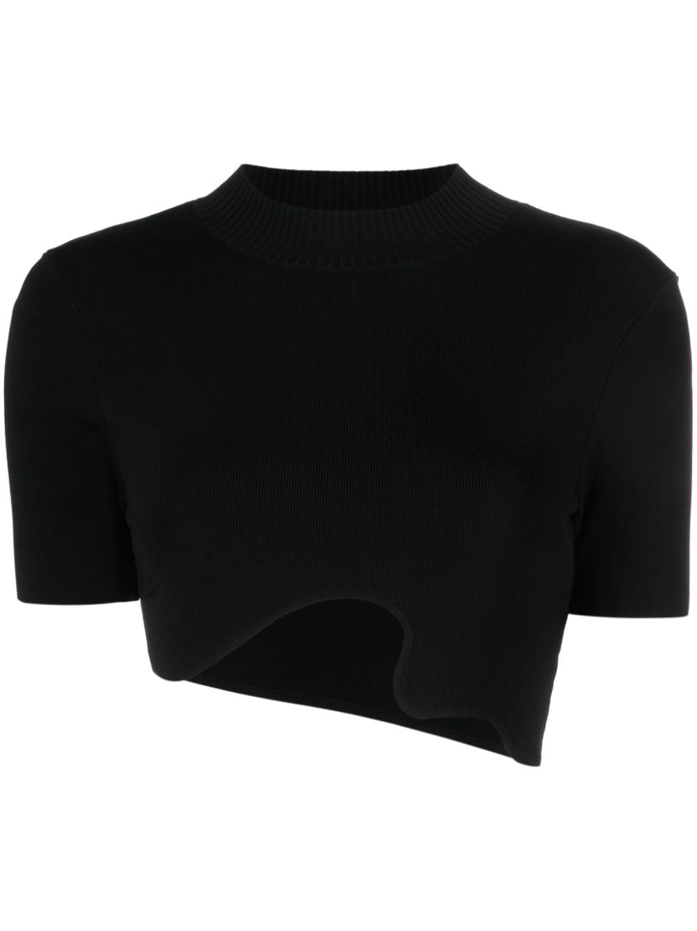 Maparadita asymmetric ribbed top - 1