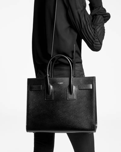 SAINT LAURENT classic sac de jour small in grained leather outlook