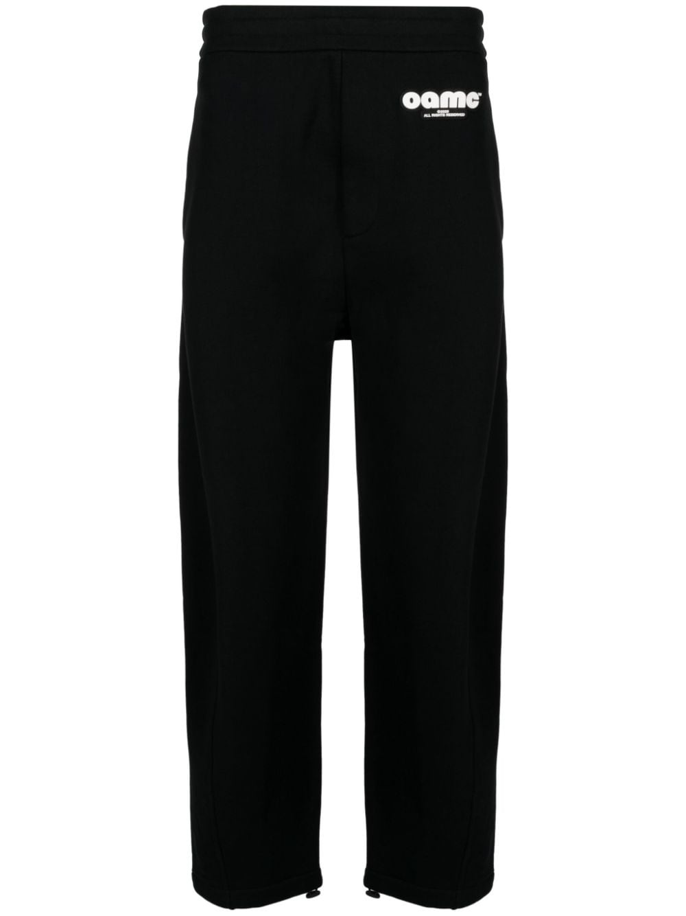 logo-patch track pants - 1