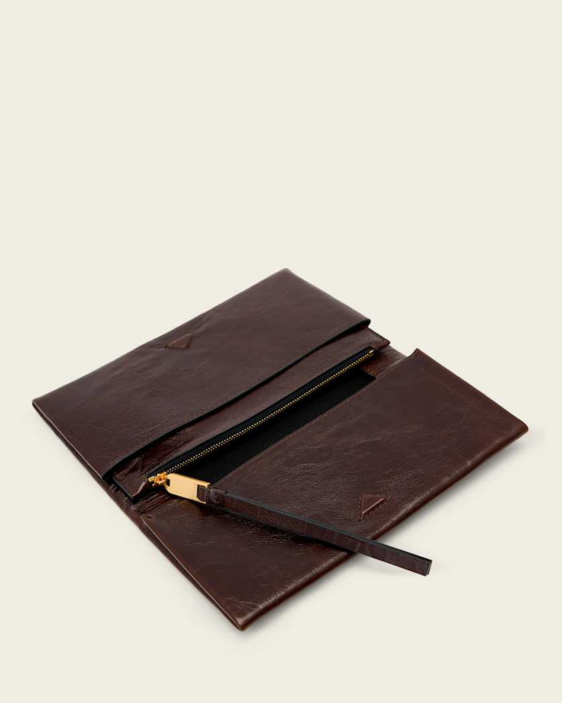 HARLUNA LEATHER CLUTCH BAG 6