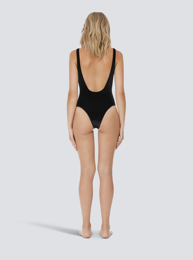 Swimsuit with Balmain logo 3