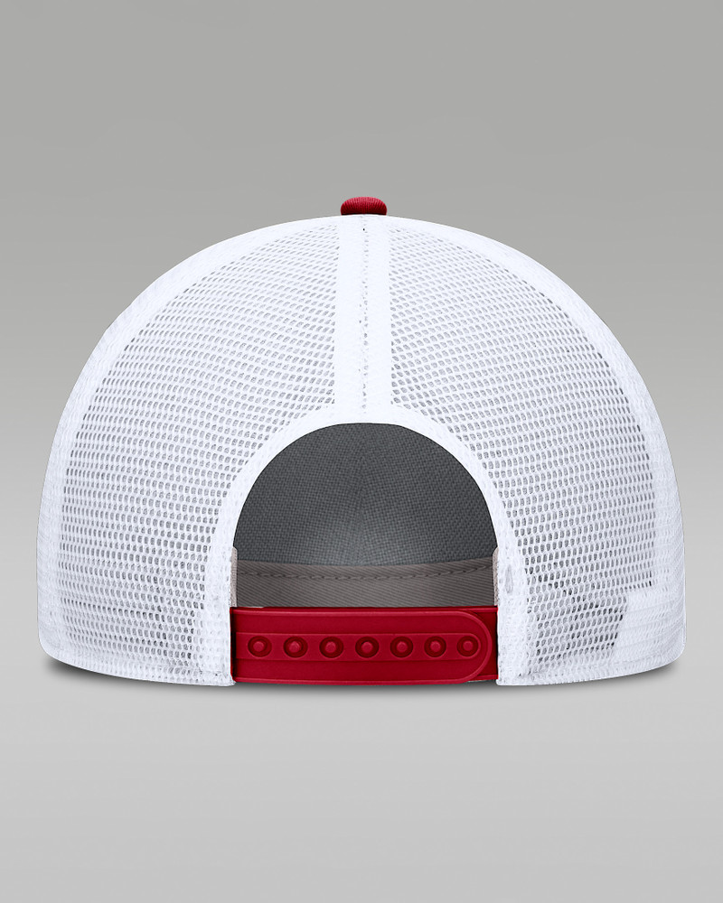 Jordan Oklahoma On-Field Rise Engineered Men's Jordan Brand College Trucker Adjustable Hat outlook