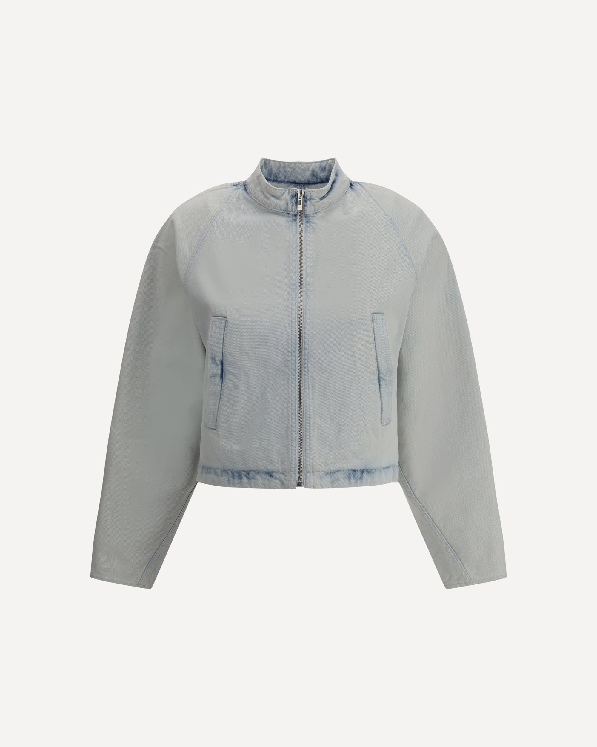 Rounded denim Jacket - 1